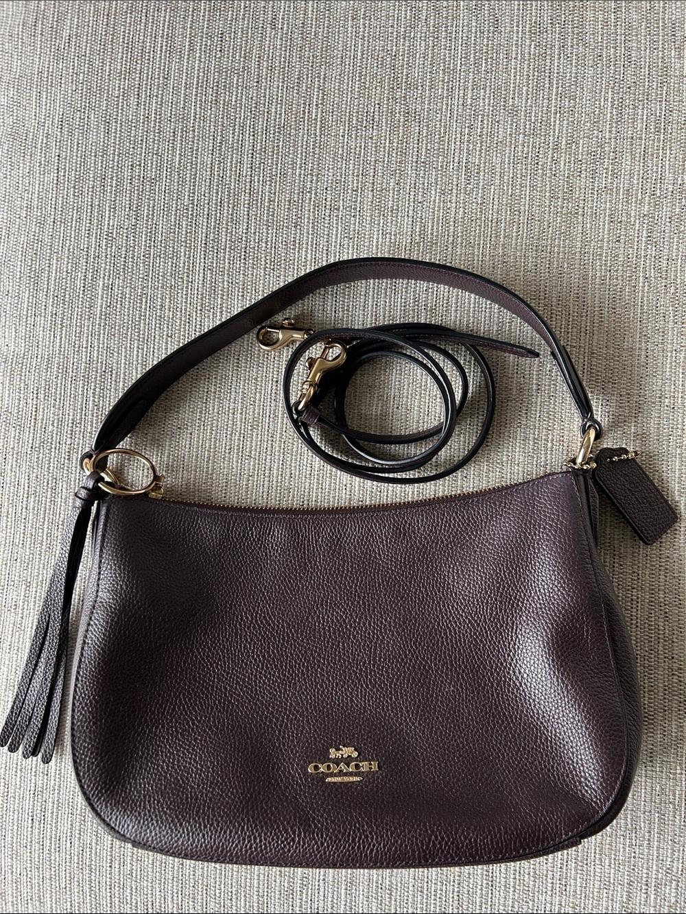 Coach leather Bailey Hobo Bag